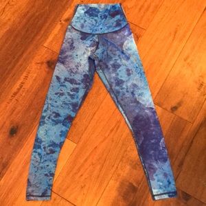 DYI tie die leggings